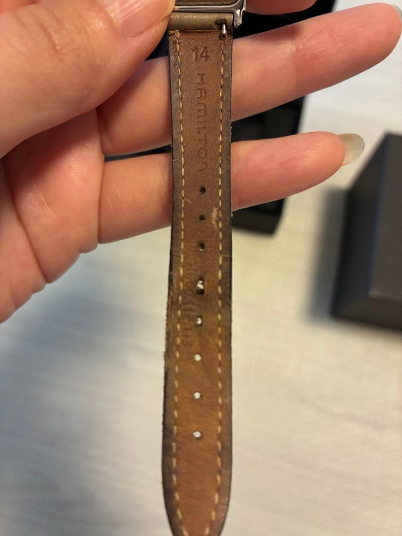 Hamilton レディース 時計 シルバー ベージュ