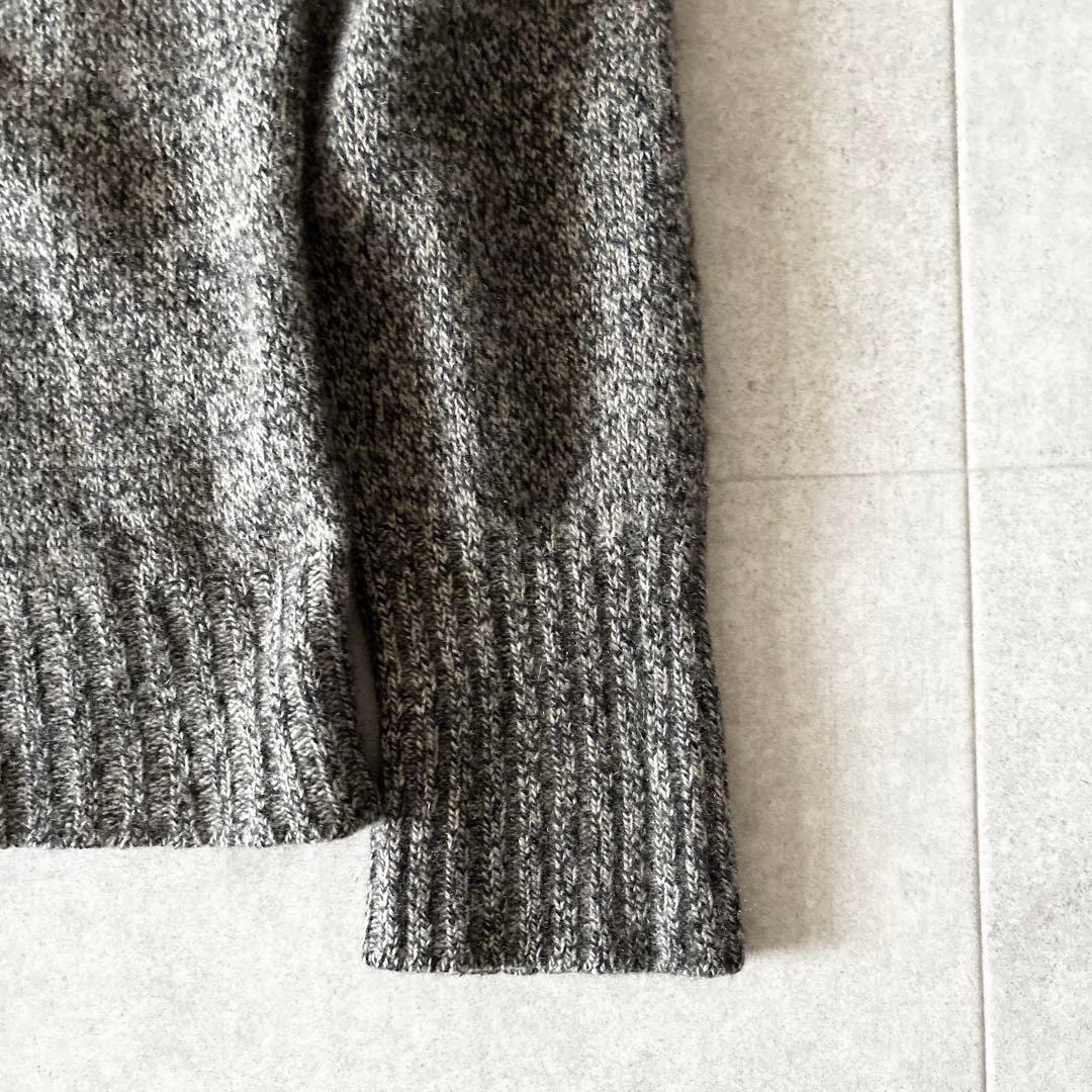 極美品✨️マーガレットハウエル タートルネックニット 2 M グレー カシミヤ