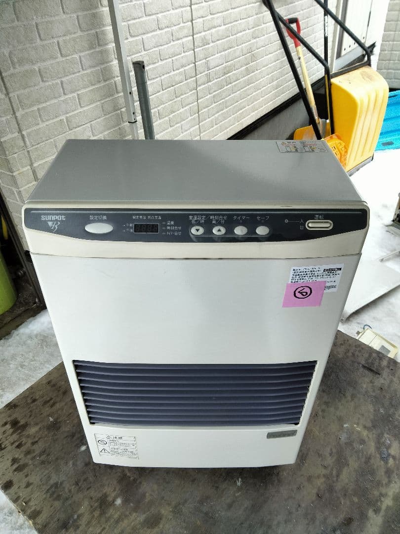 札幌発サンポットFF温風石油ストーブ！品番「FF‐513TF」2013年式中古品