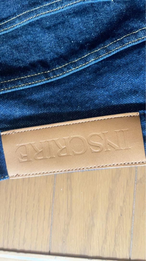 inscrire loose fit 30デニム