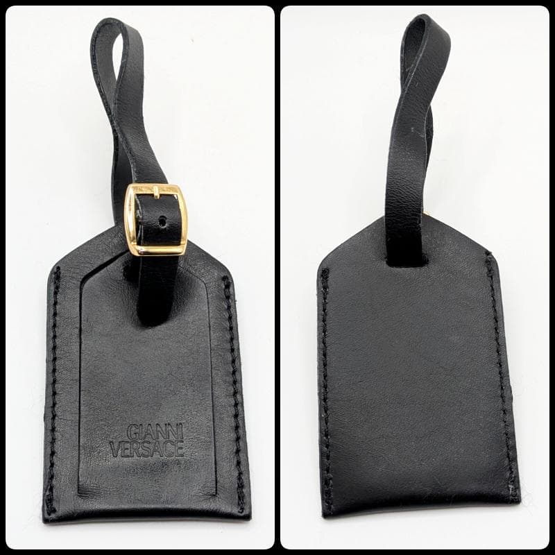 【美品】ジャンニヴェルサーチ ボストンバッグ ロゴ総柄 メデューサ ナイロン