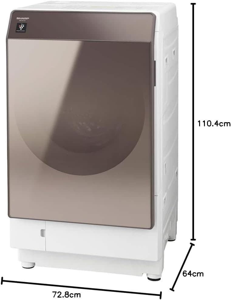 SHARP ドラム式洗濯機 ES-G112-TL 本体
