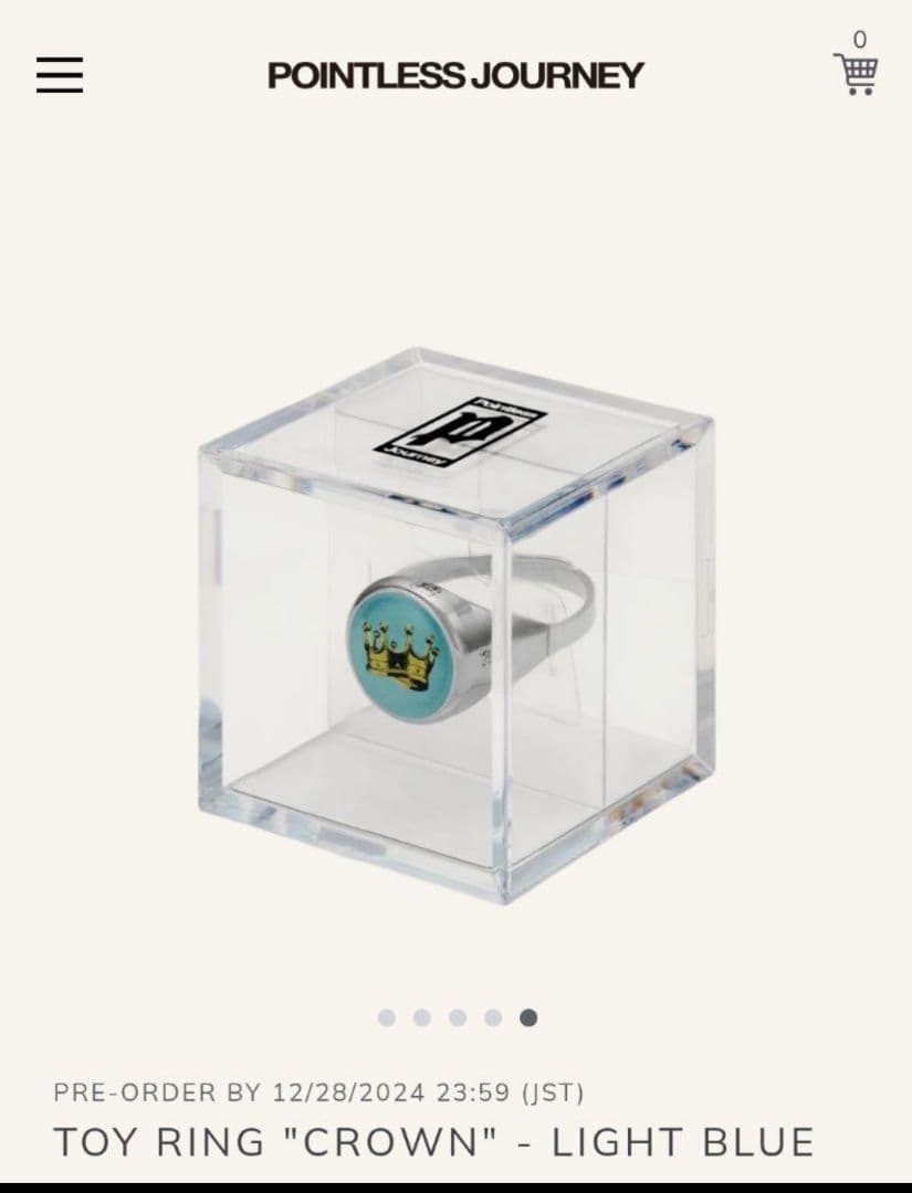 TOYRING CROWN LIGHT BLUE 常田大希