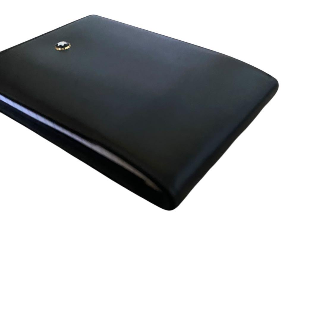 未使用　モンブラン メモ帳 札入れ カードホルダー付 ポケットサイズ 高級