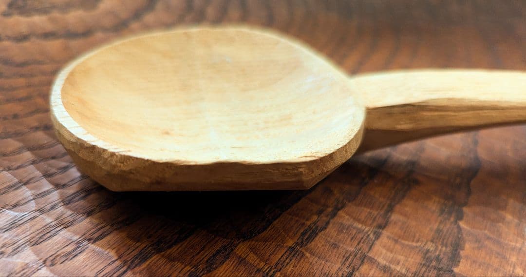 新子薫　栗の木杓子　百年杓子　奈良　屶彫　工芸