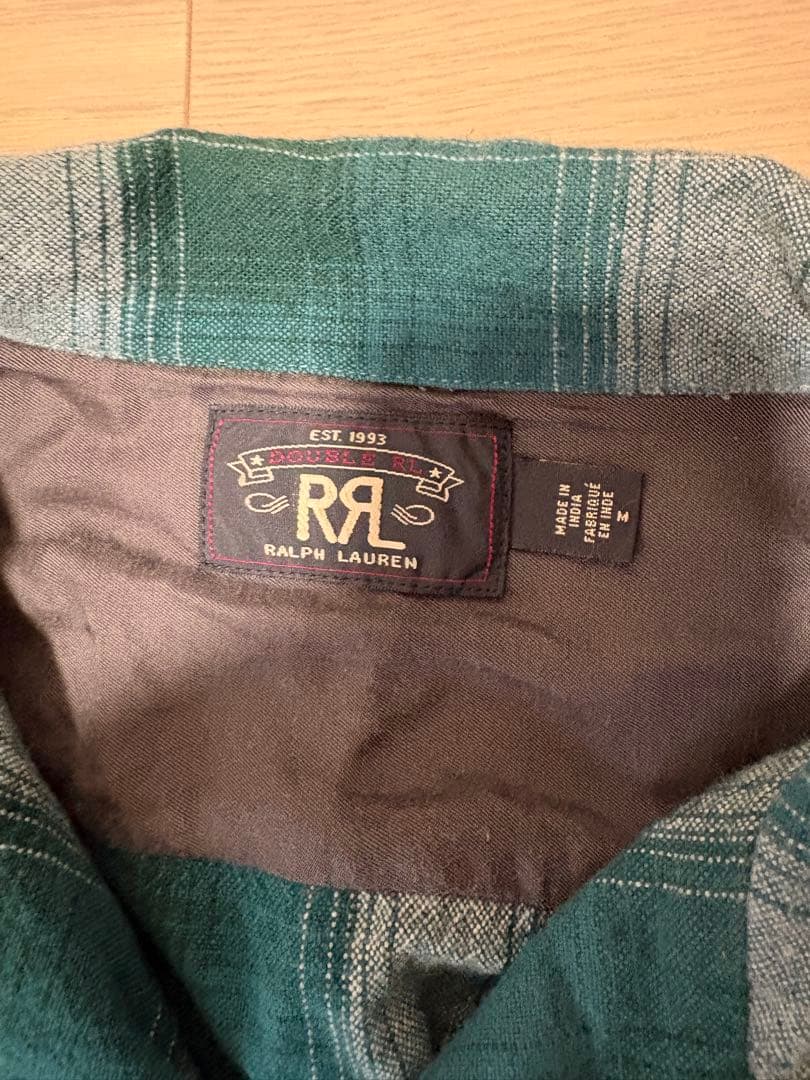 RRL オンブレシャツ