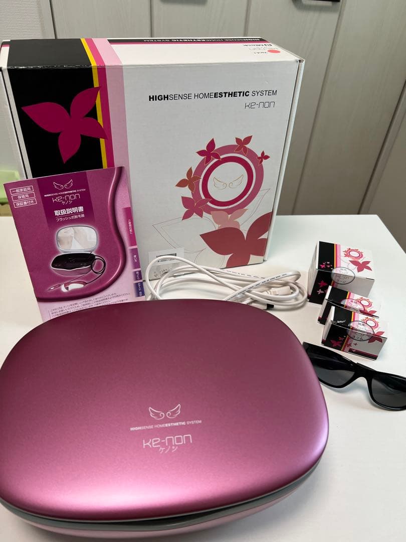 期間限定値下げ！ケノン kenon 脱毛器 Ver.4.1 未使用カードリッジ付
