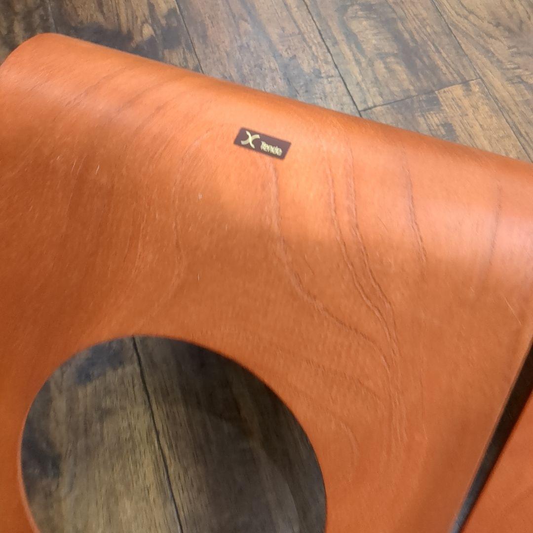 【新品未使用】 天童木工 座椅子 2脚 TENDO 曲木 伝統工芸 木製