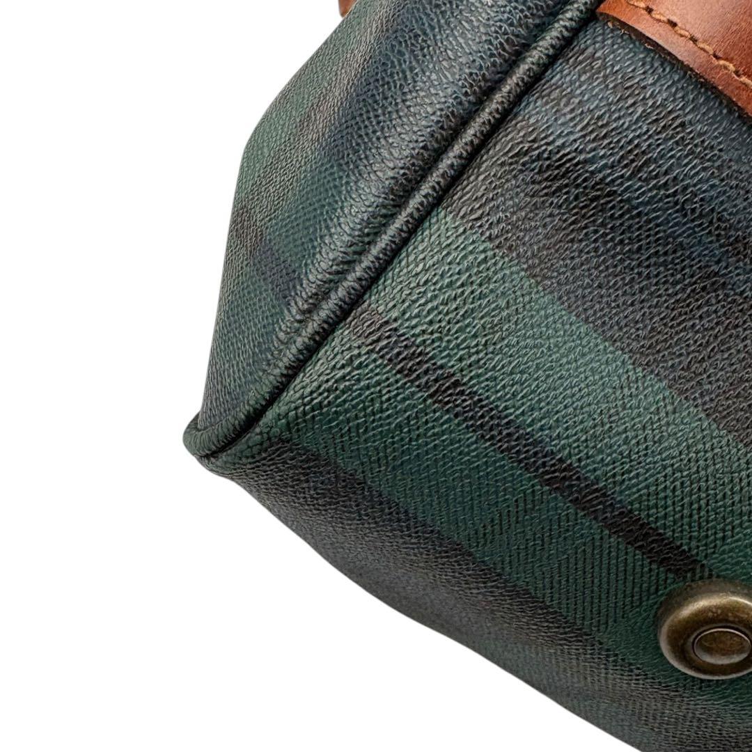 美品 ポロ ラルフローレン 2way ボストンバッグ グリーン 旅行 330A