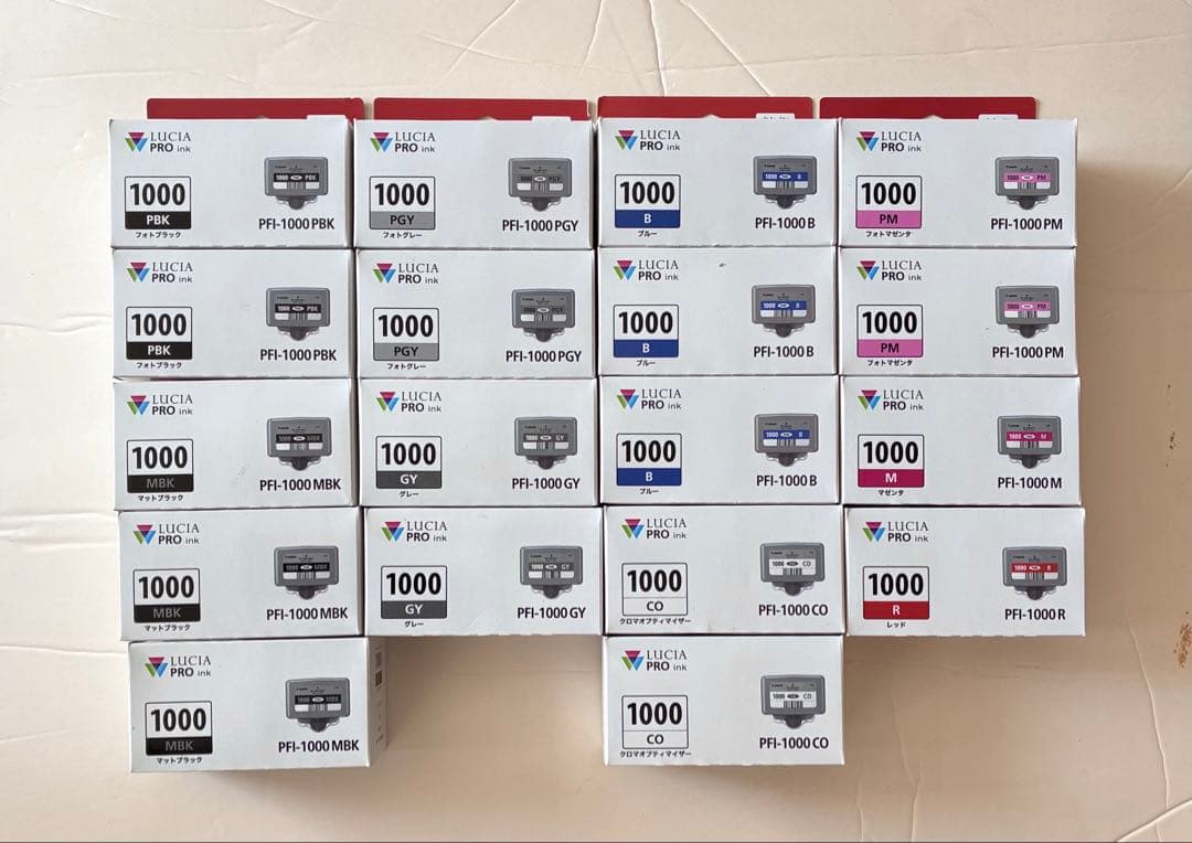 セール【メーカー純正】CanonPro-1000用 PFI-1000インク18個
