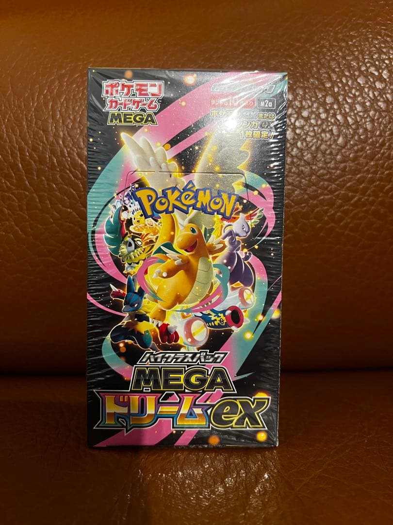 ポケモンカードゲーム MEGAドリームex 未開封 1BOX シュリンク付き