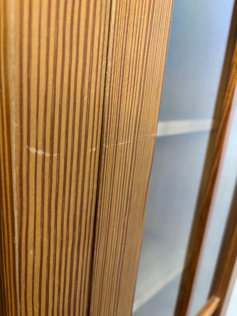 昭和レトロ家具　当時物　ヴィンテージ書棚　フリーボード　収納家具　カントリー