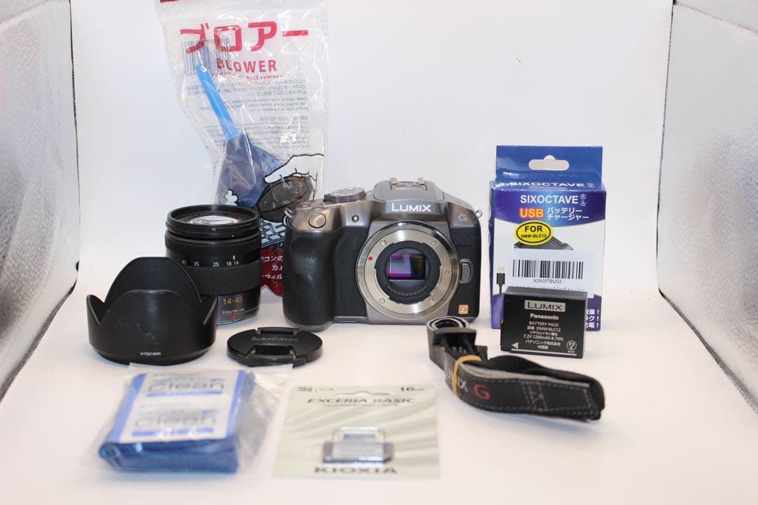 ★お買い得★ショット数9228回★ LUMIX DMC-G6 レンズキット