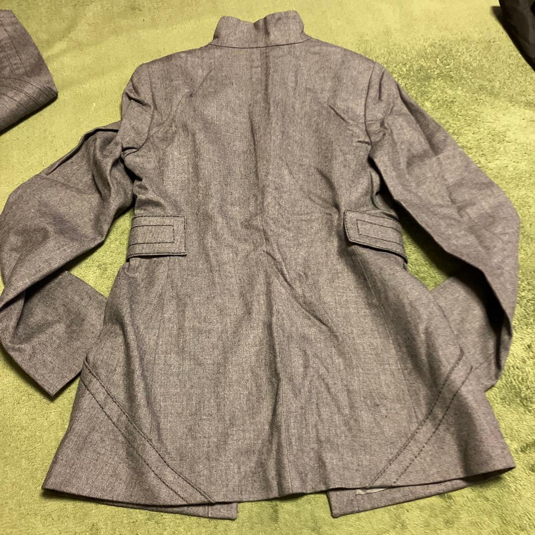 ダークビッケンバーググレーパンツスーツ美品