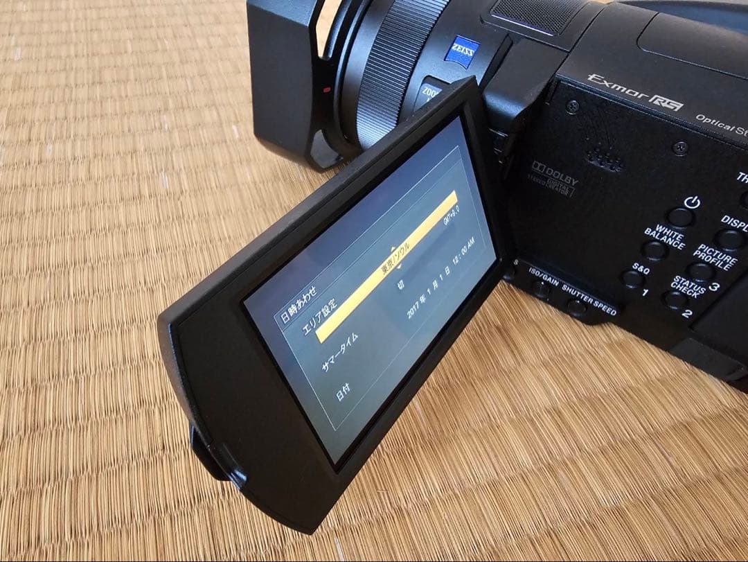 SONY 4K ビデオカメラ Handycam FDR-AX700