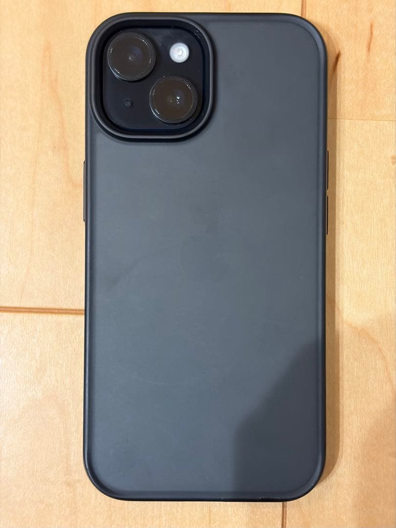 iPhone 15 128GB ブラック 99% SIMフリー 箱付　ケース付