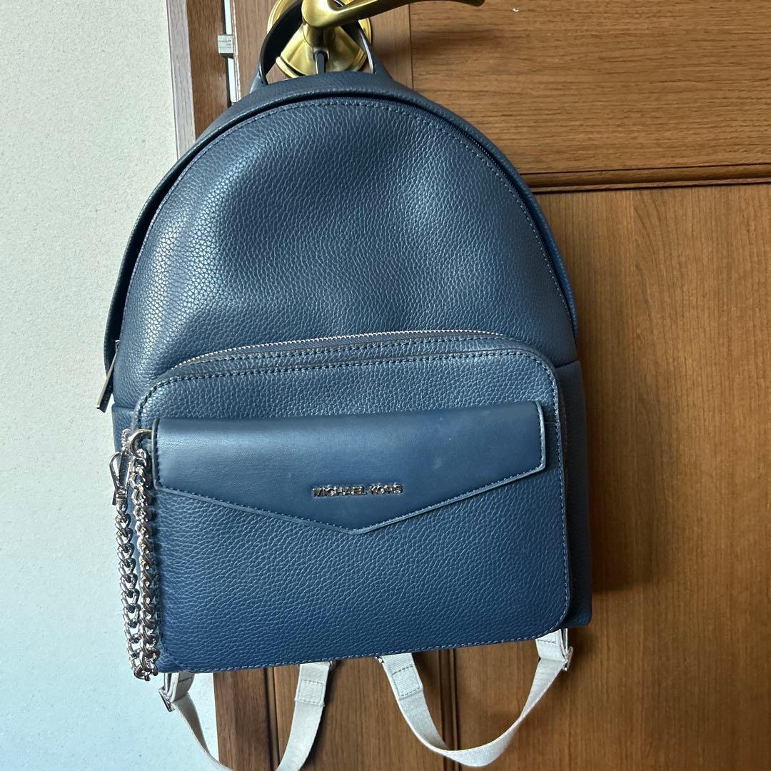 MICHAEL KORS ブルー バックパック