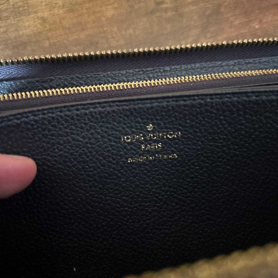 LOUIS VUITTON ネイビー 長財布