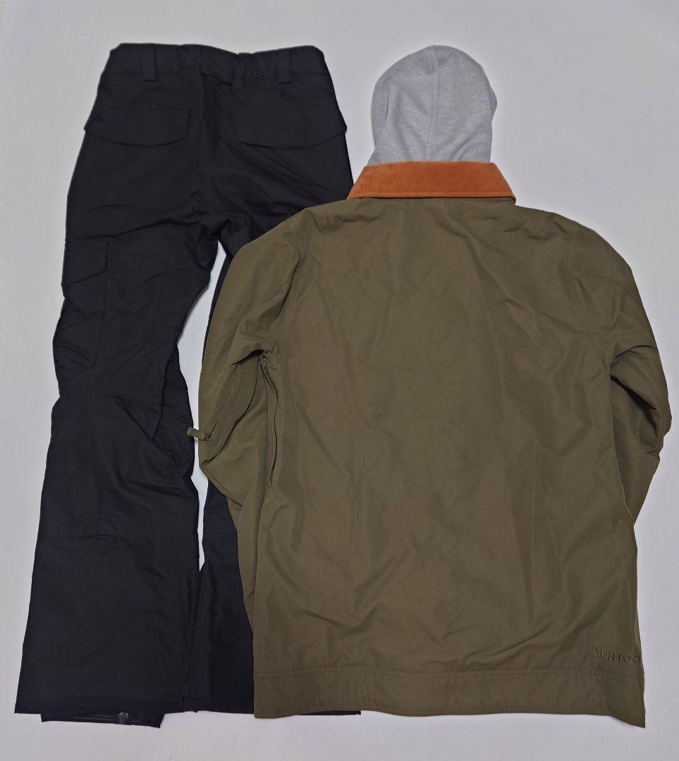 BURTON バートン スノーボード ウェア 上下セット　М カーキ　ブラック