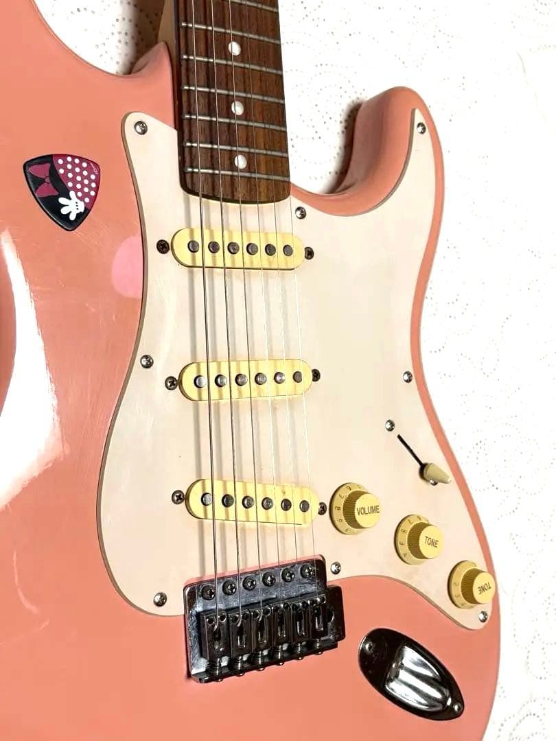 Squier by Fender スクワイヤー ストラトキャスター ピンク