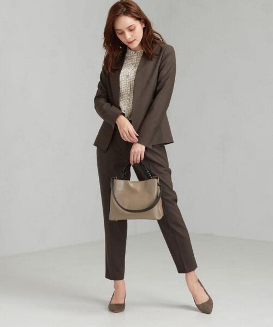 【美品】ユナイテッドアローズ セットアップスーツ ブラウン / 36