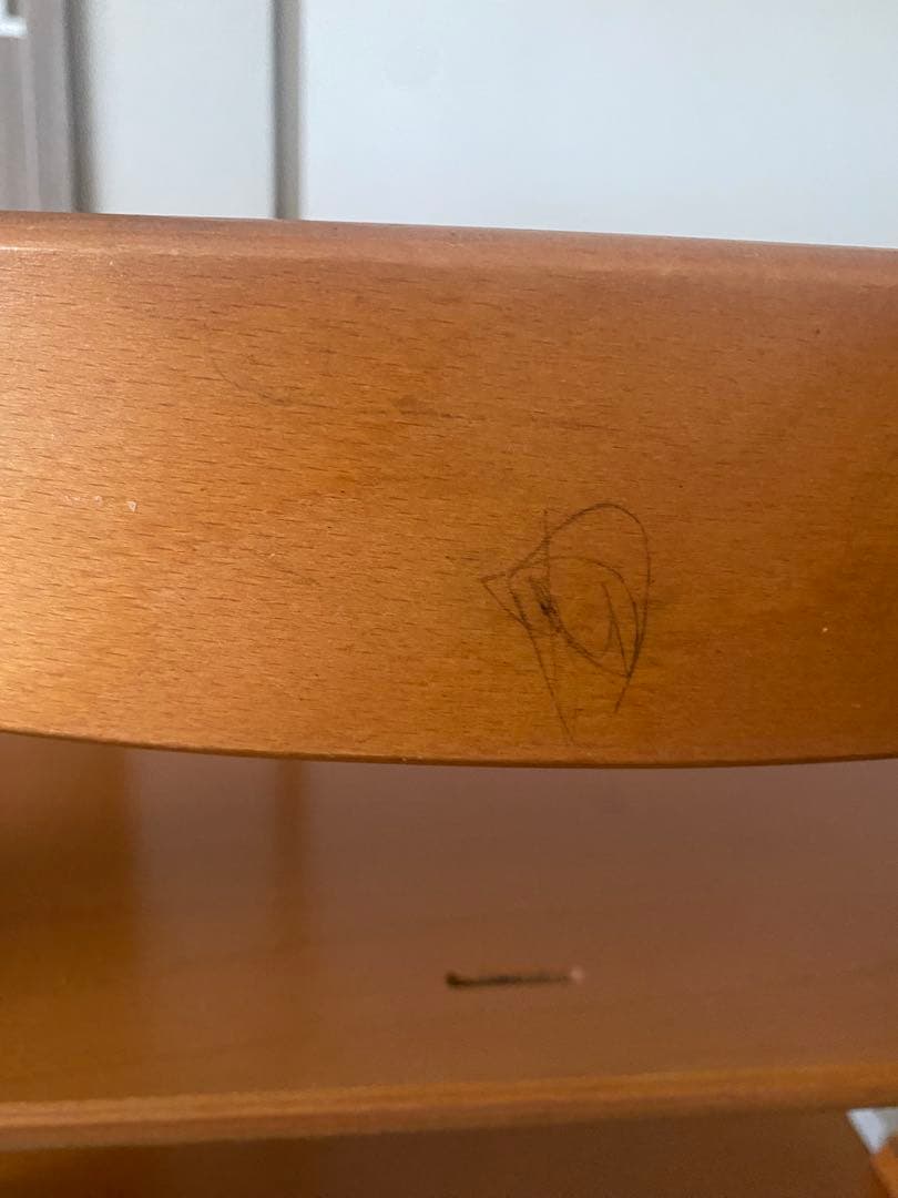 ストッケ トリップトラップ 　チェリー　説明書あり ＊組立てたまま配送＊