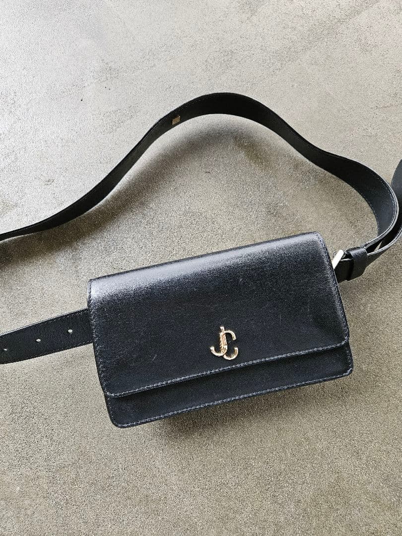 jimmychoo レザーウエストバッグ