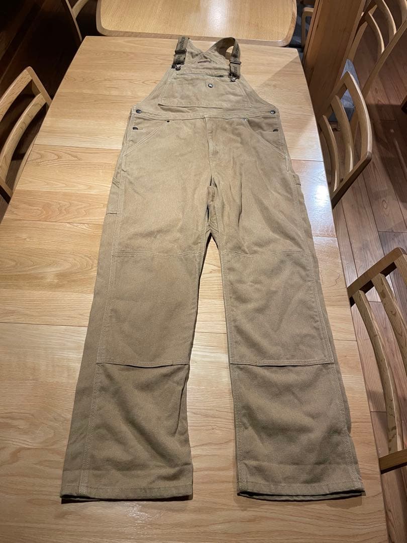パタゴニア ヘンプ ブラウンオーバーオール・つなぎ 34 ヘンプ