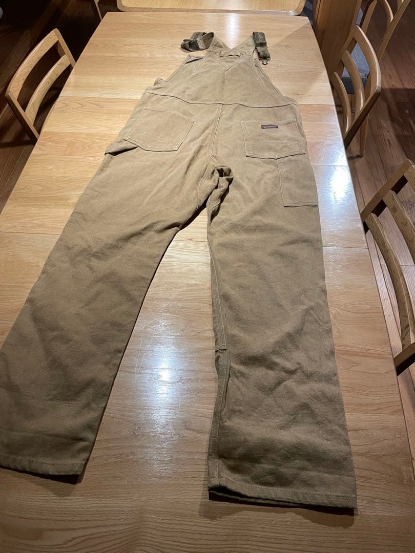 パタゴニア ヘンプ ブラウンオーバーオール・つなぎ 34 ヘンプ