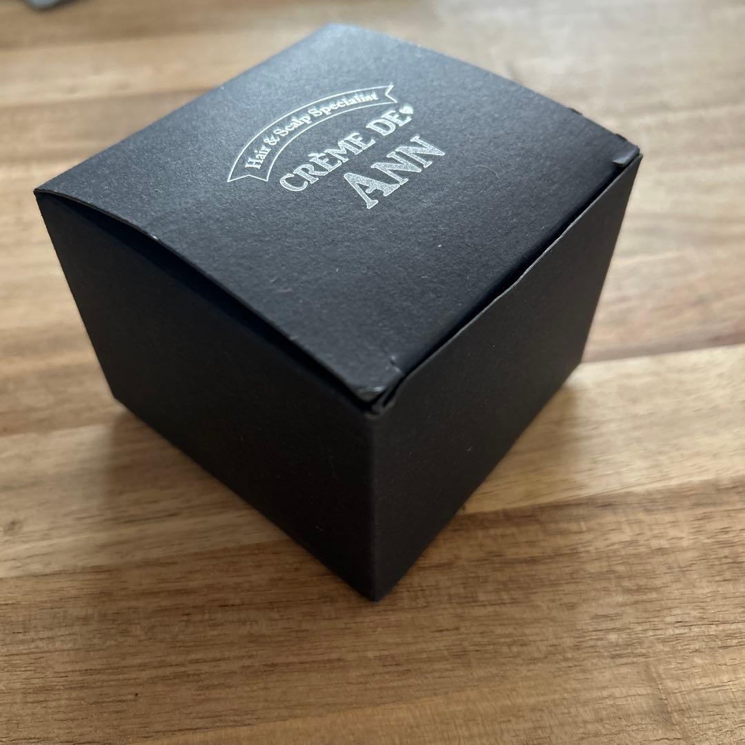 CRÈME DE♡ANN BLACK 300g×3 シリコンヘアブラシ付