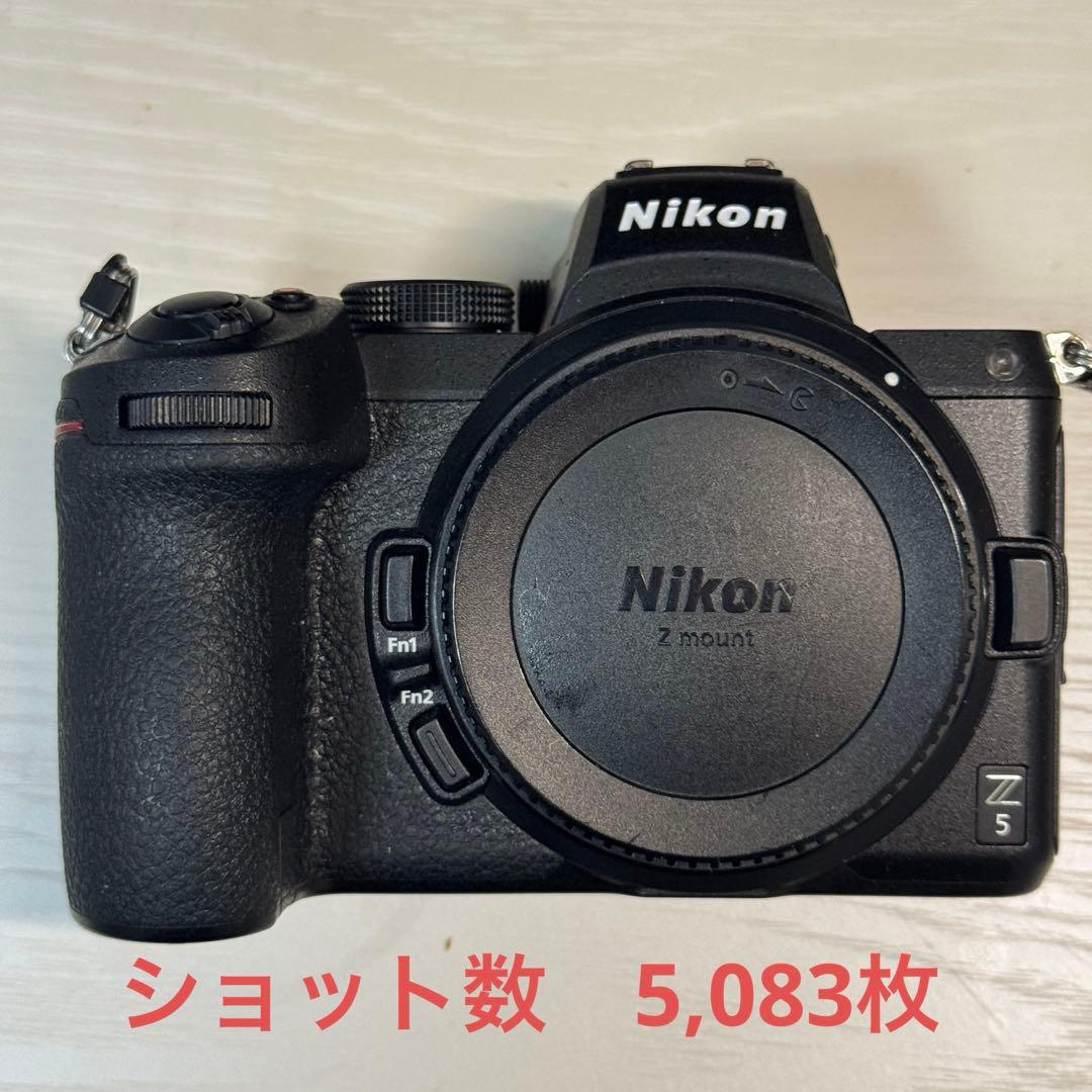 【値下:美品】Nikon Z 5 ミラーレス一眼カメラ(ショット数5,083枚)
