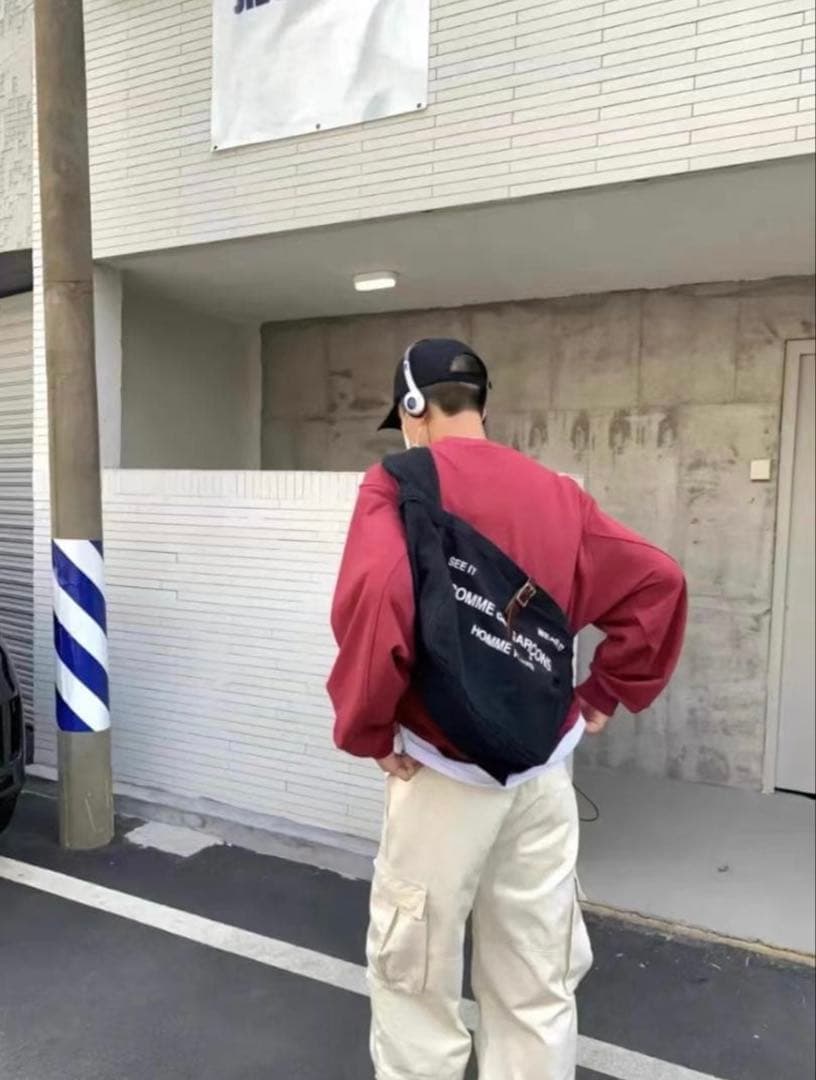 コムデギャルソンオムプリュス　2way　ショルダーバッグ