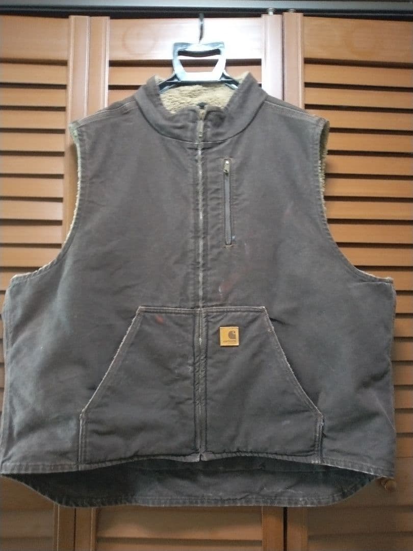 Carhartt ダック ボアベスト Mexico製