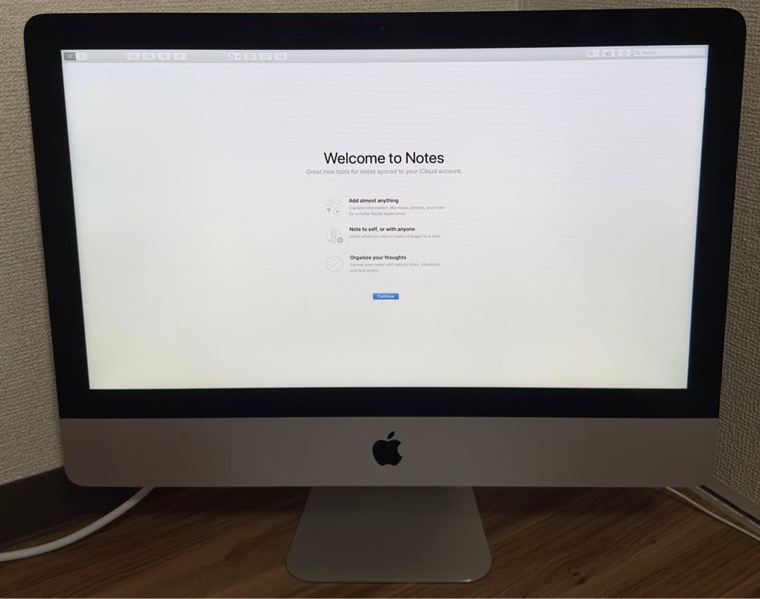 Macデスクトップ iMac 21.5inch i7 8GB 1.12TB fusion 2013