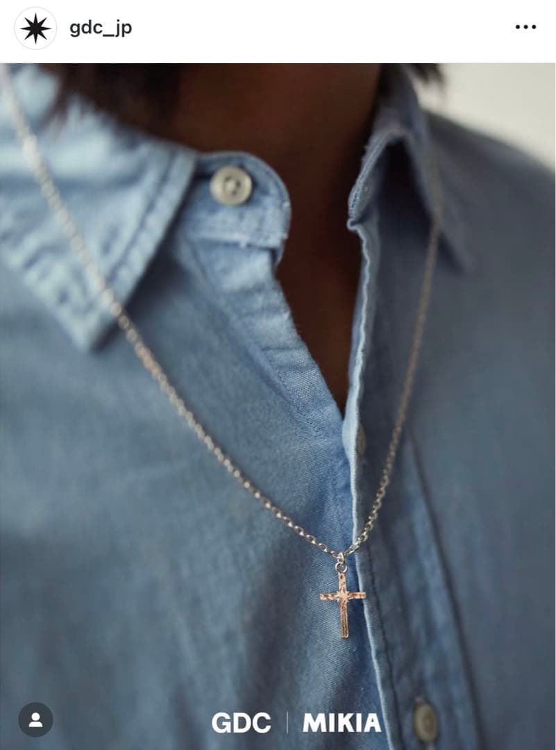 アクセサリー MIKIAxGDC collabo holly necklace