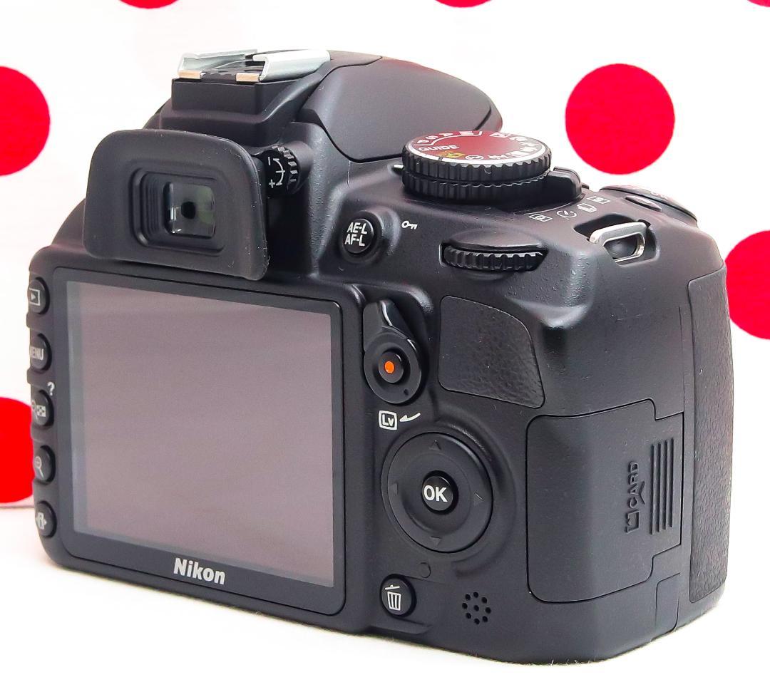 Nikon D3100❤ダブルレンズ❤スマホ転送OK❤動画OK❤初心者におすすめ