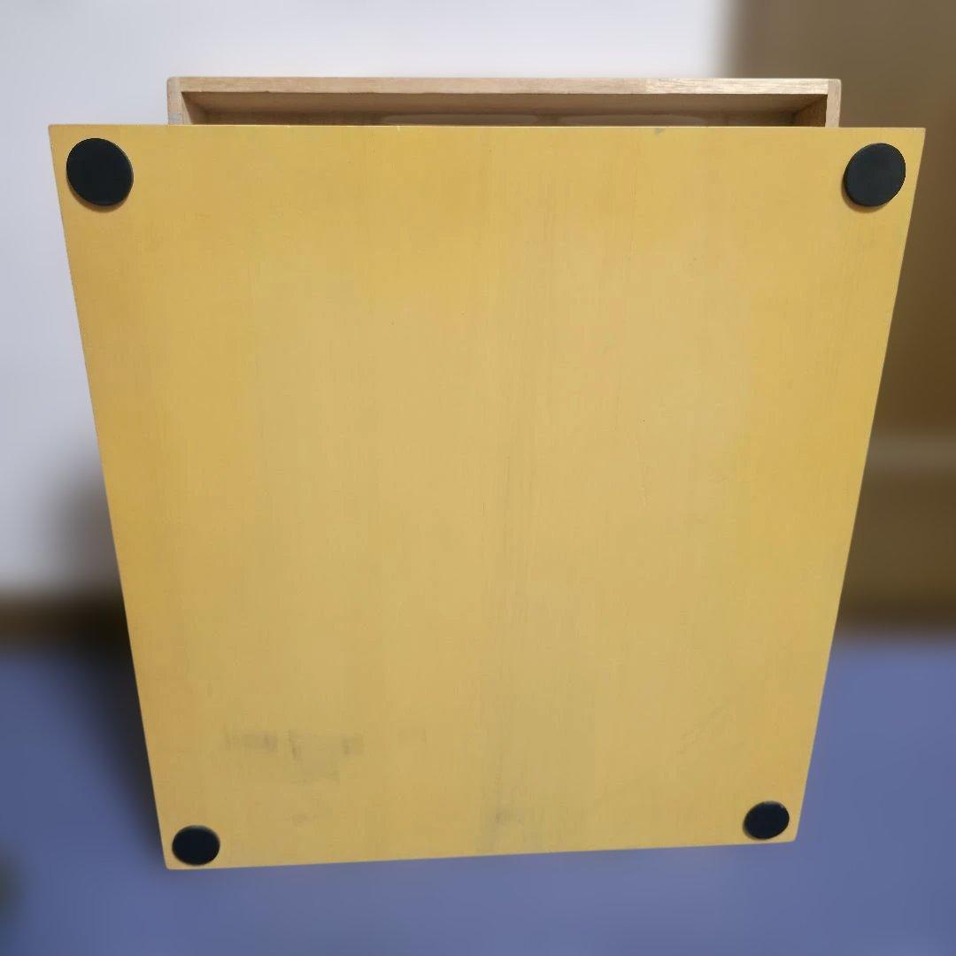 【143】テルヒコ様　新榧 しんかや　２寸卓上碁盤　柾目　【美品】