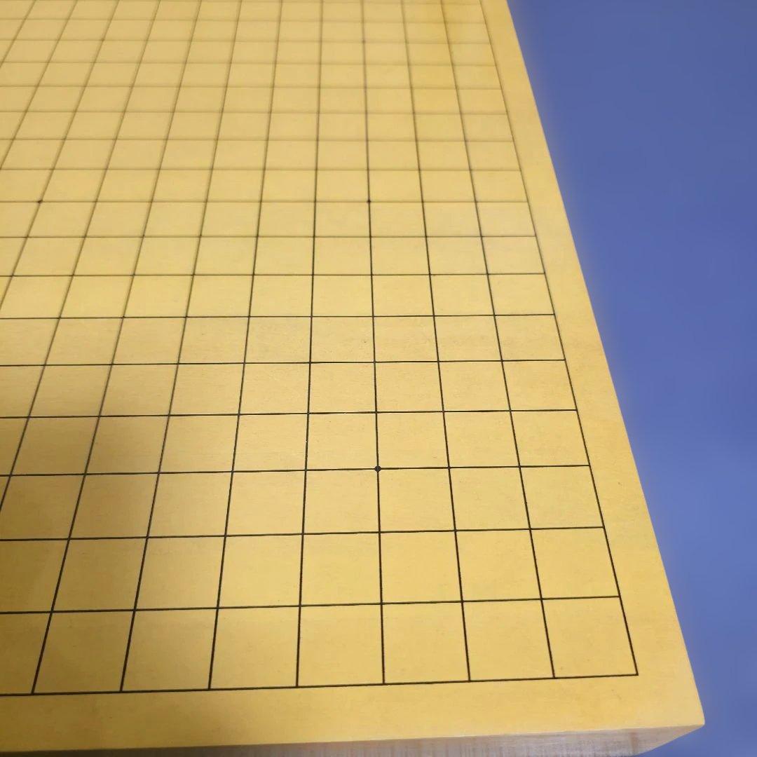 【143】テルヒコ様　新榧 しんかや　２寸卓上碁盤　柾目　【美品】