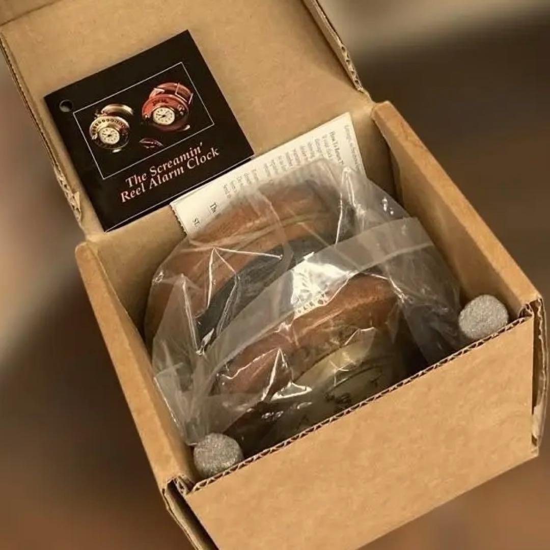 1994s 未使用Orvis FLYリール型置時計 アラーム機能付き