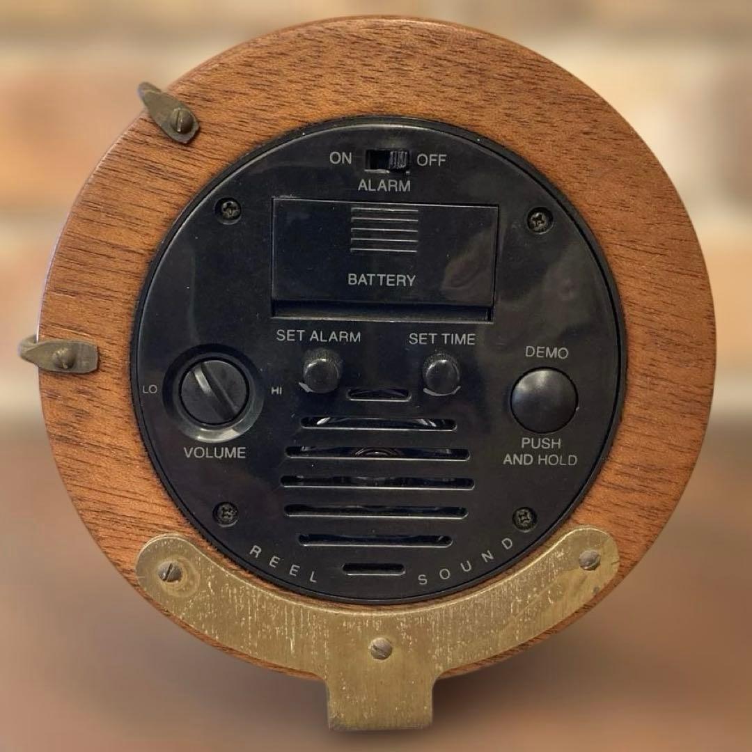 1994s 未使用Orvis FLYリール型置時計 アラーム機能付き