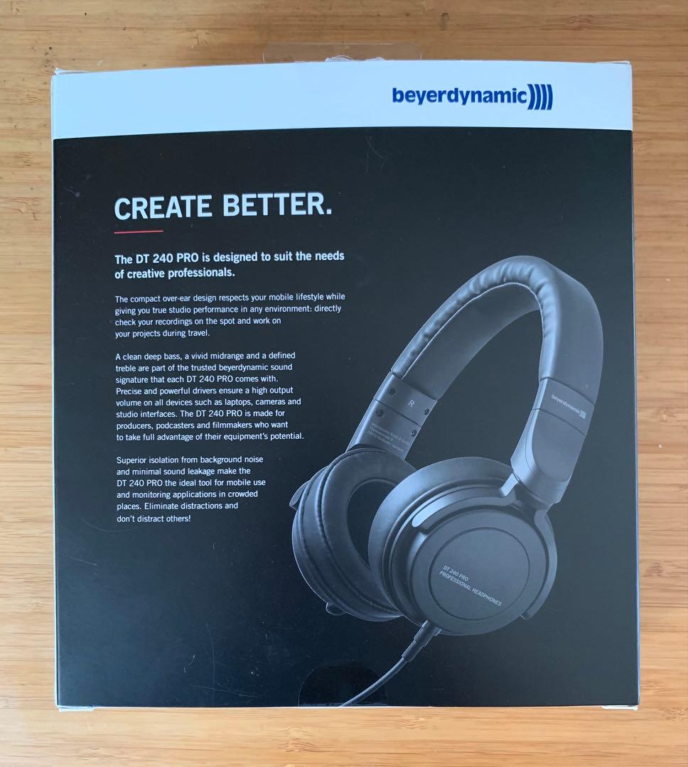 Beyerdynamic DT 240 PRO モニターヘッドフォン　希少！