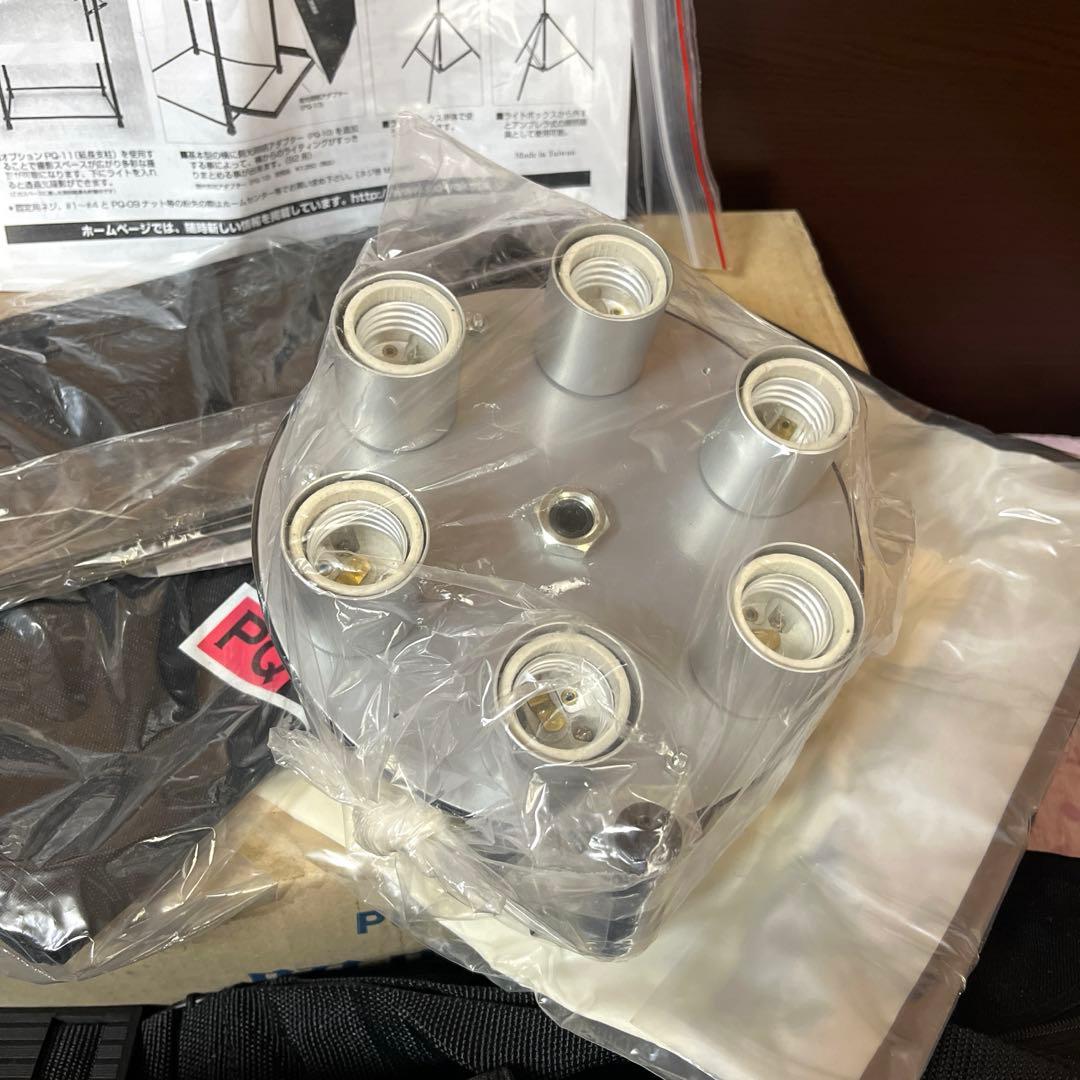 PQ STUDIO 撮影用スタジオ照明セット 未使用 フルセット