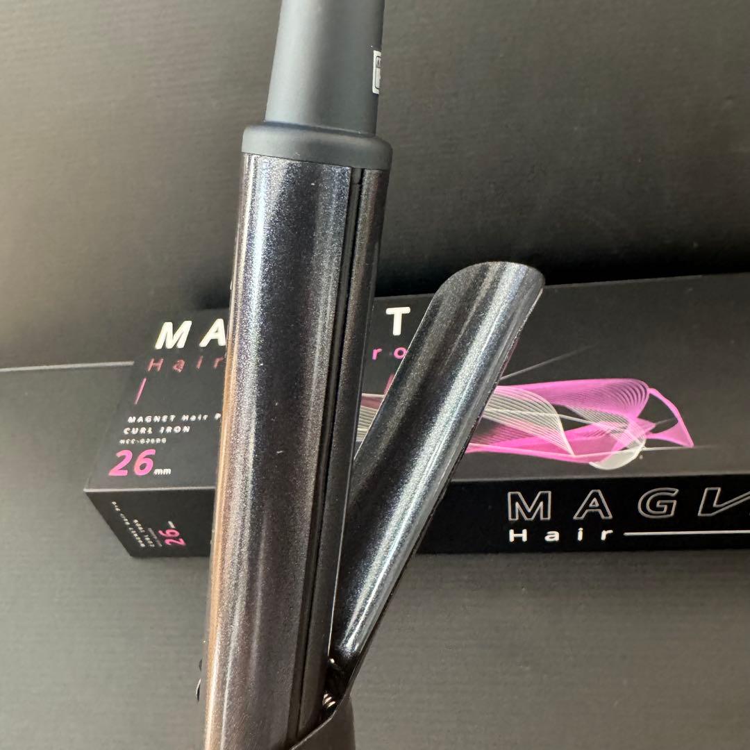 【未使用に近い】クレイツ マグネットヘアプロ コテ 26mm