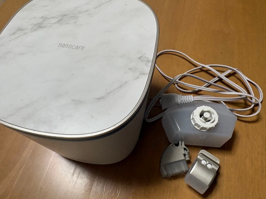 nanocare フェイススチーマー ホワイト