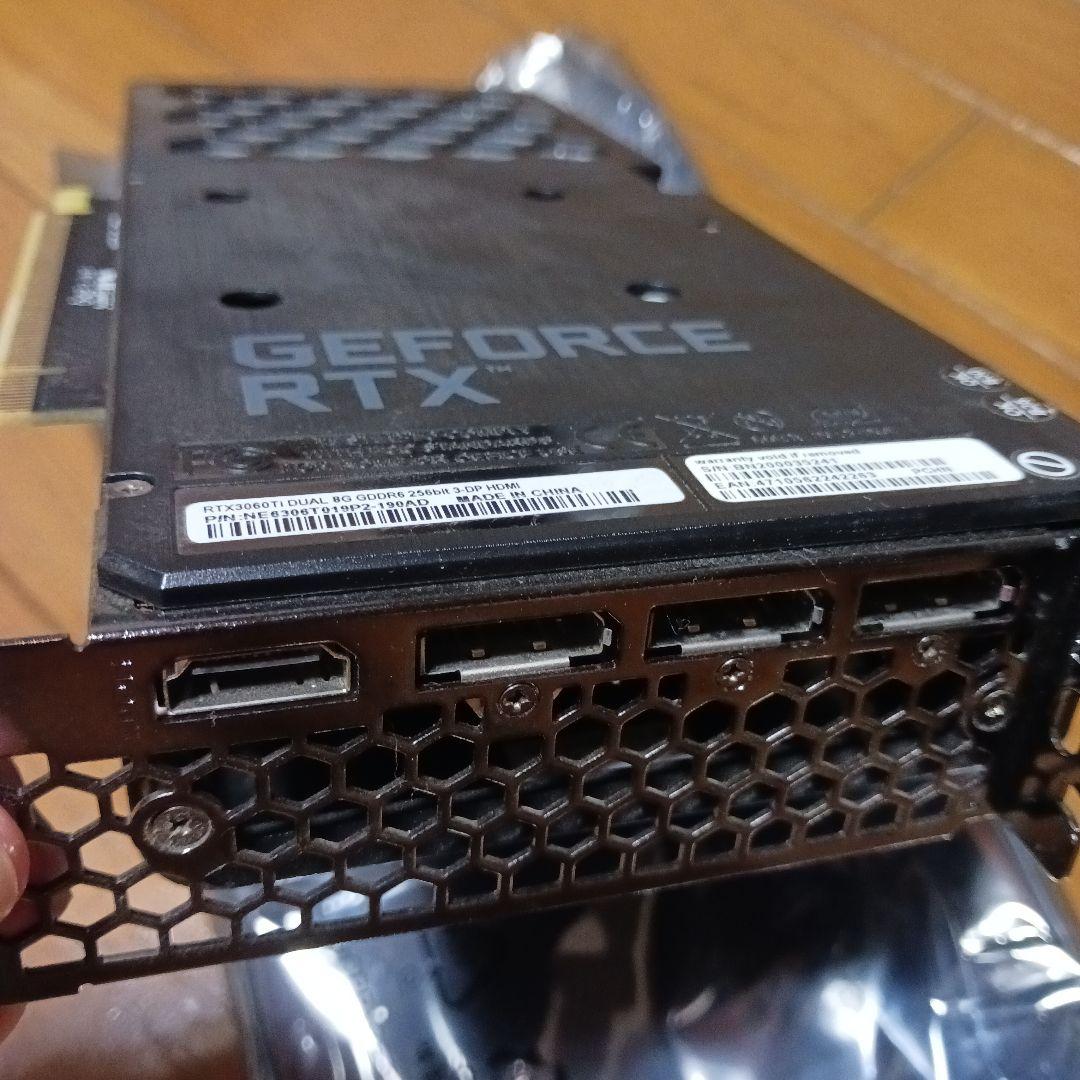 T*房様 ジャンク品GeForce RTXグラフィックボード 3060ti Pa