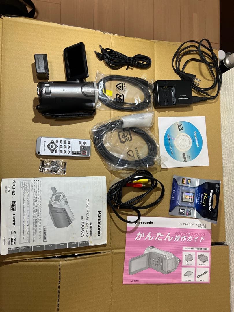 Panasonic HDC-SD9-S ビデオカメラ 本体