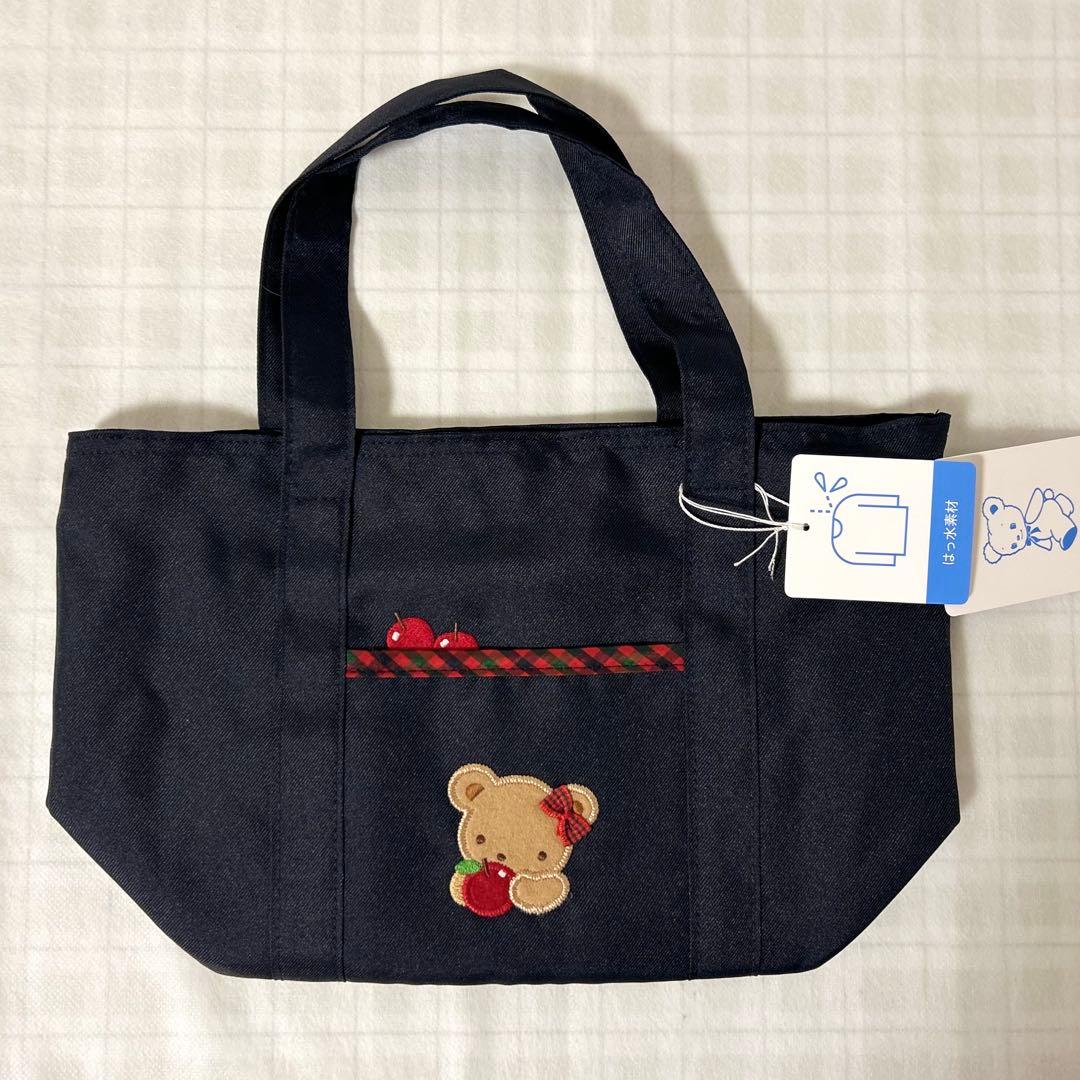 ファミリア♡トートバッグ　ミニハンドバッグ　赤系チェック　新品　familiar