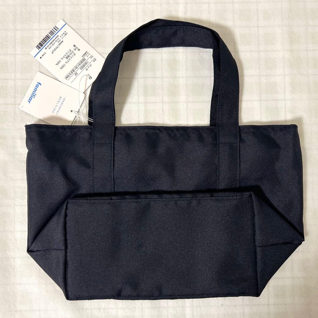 ファミリア♡トートバッグ　ミニハンドバッグ　赤系チェック　新品　familiar