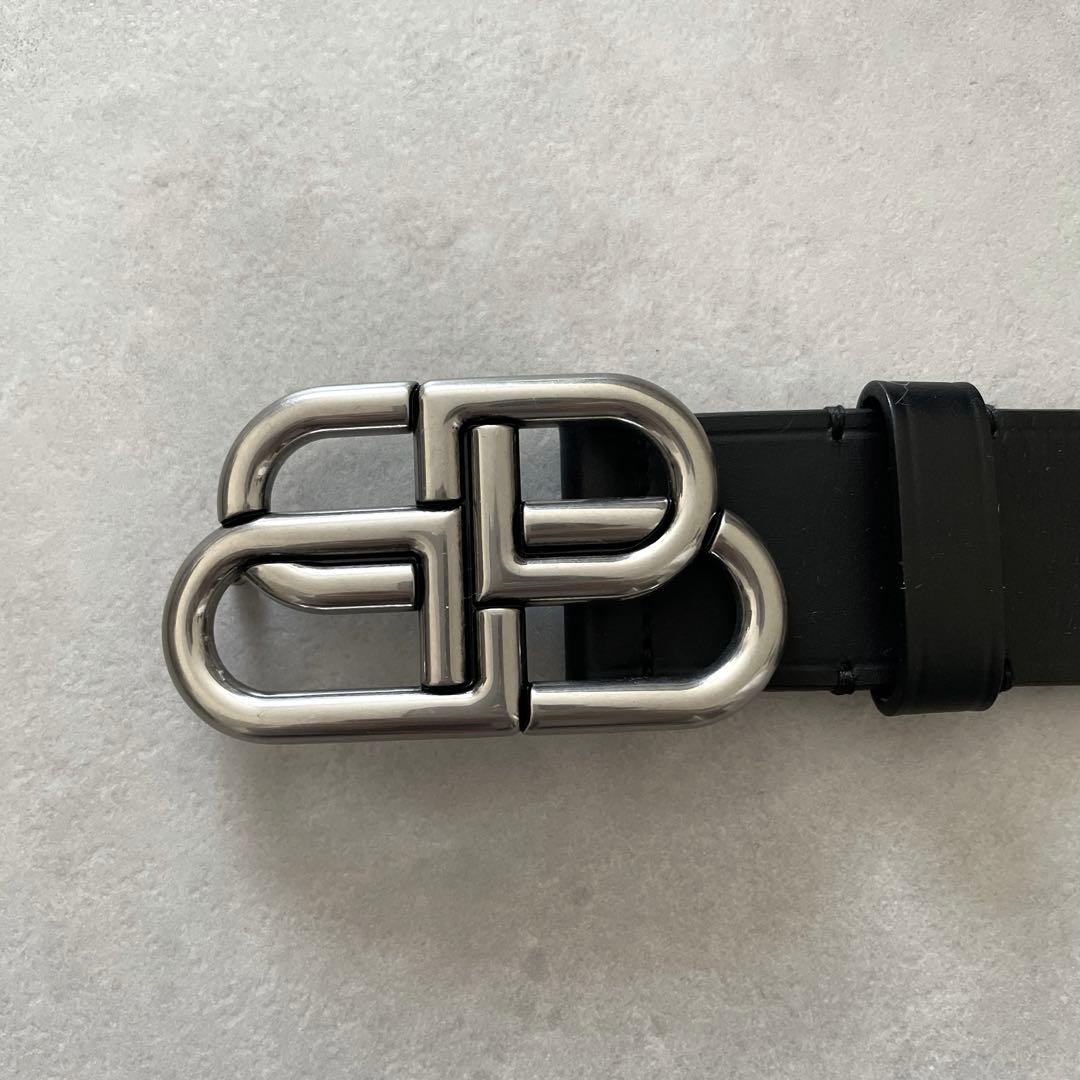 BALENCIAGA BB ベルト 75 BBシグネチャーロゴ