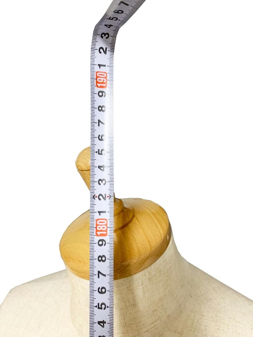 腕付きトルソー マネキン 木製脚 アーム可動式 メンズ 5本指 高さ調整